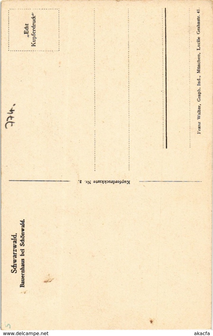 CPA AK Hornberg Bauernhaus Bei Schonwald GERMANY (934535) - Hornberg