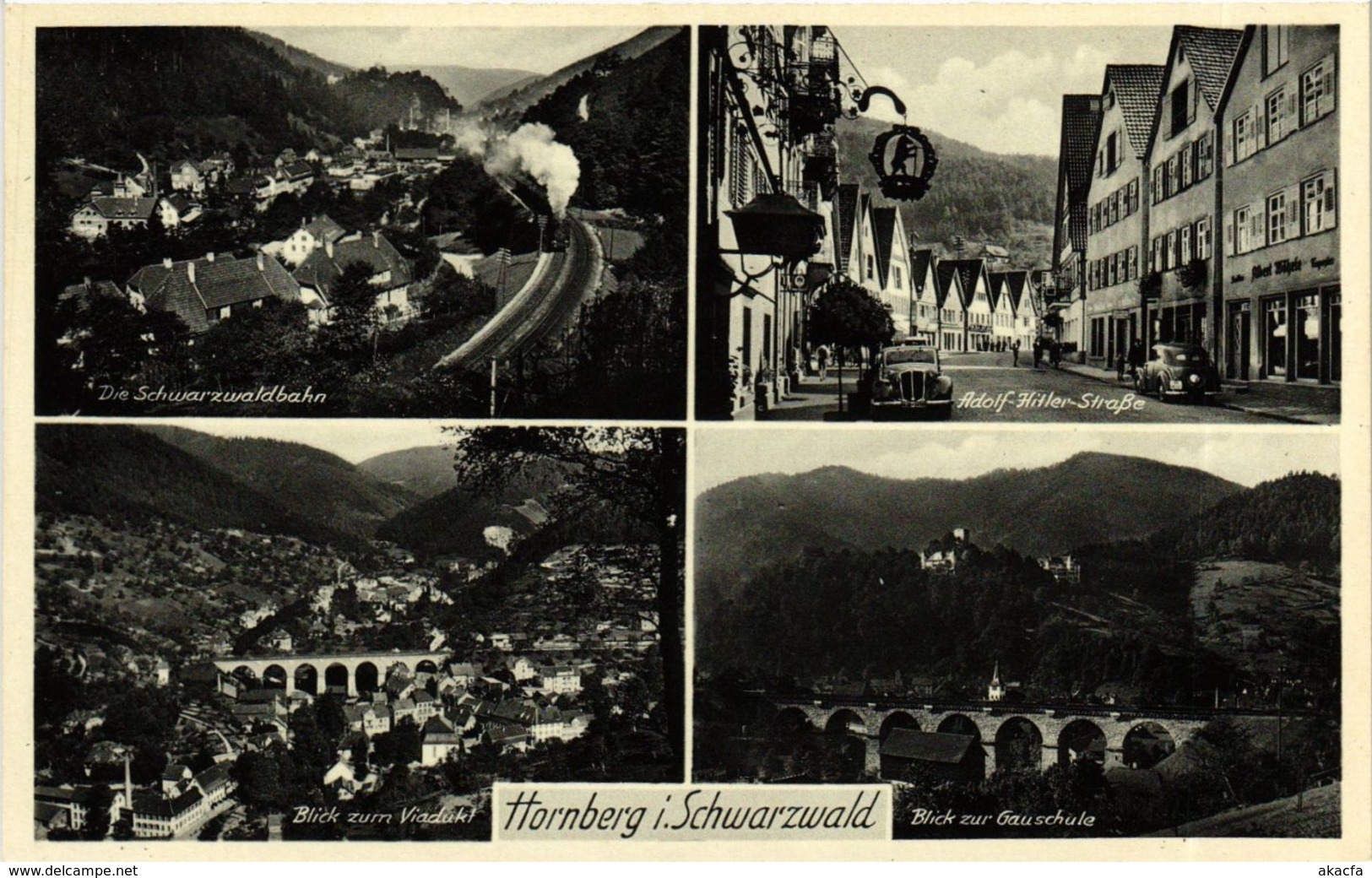 CPA AK Gruss Aus Hornberg GERMANY (934541) - Hornberg