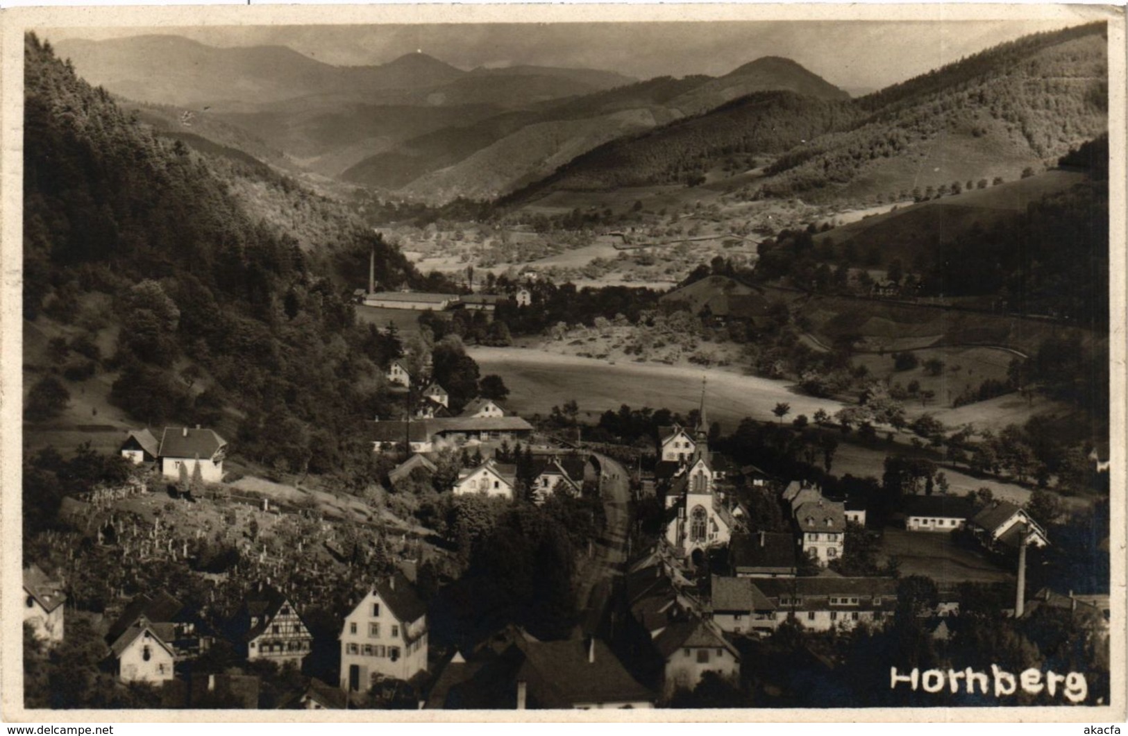 CPA AK Hornberg Vue Generale GERMANY (934554) - Hornberg