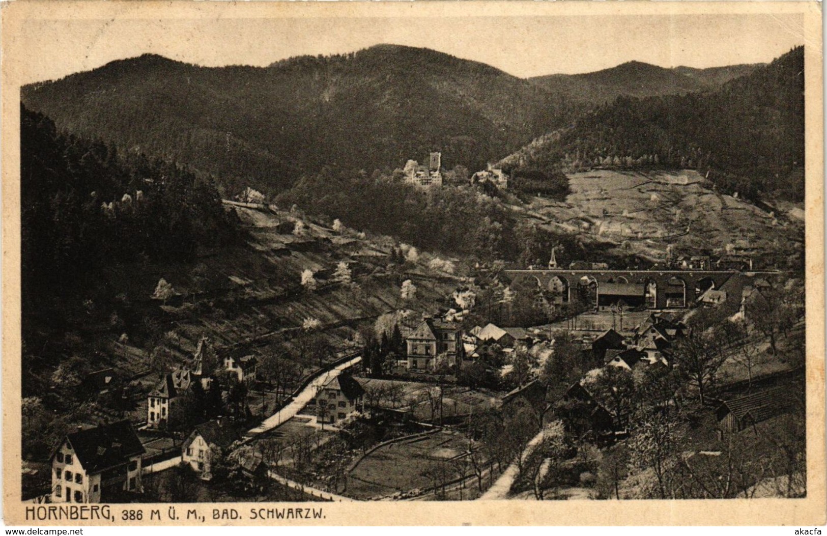 CPA AK Hornberg Vue Generale GERMANY (934555) - Hornberg