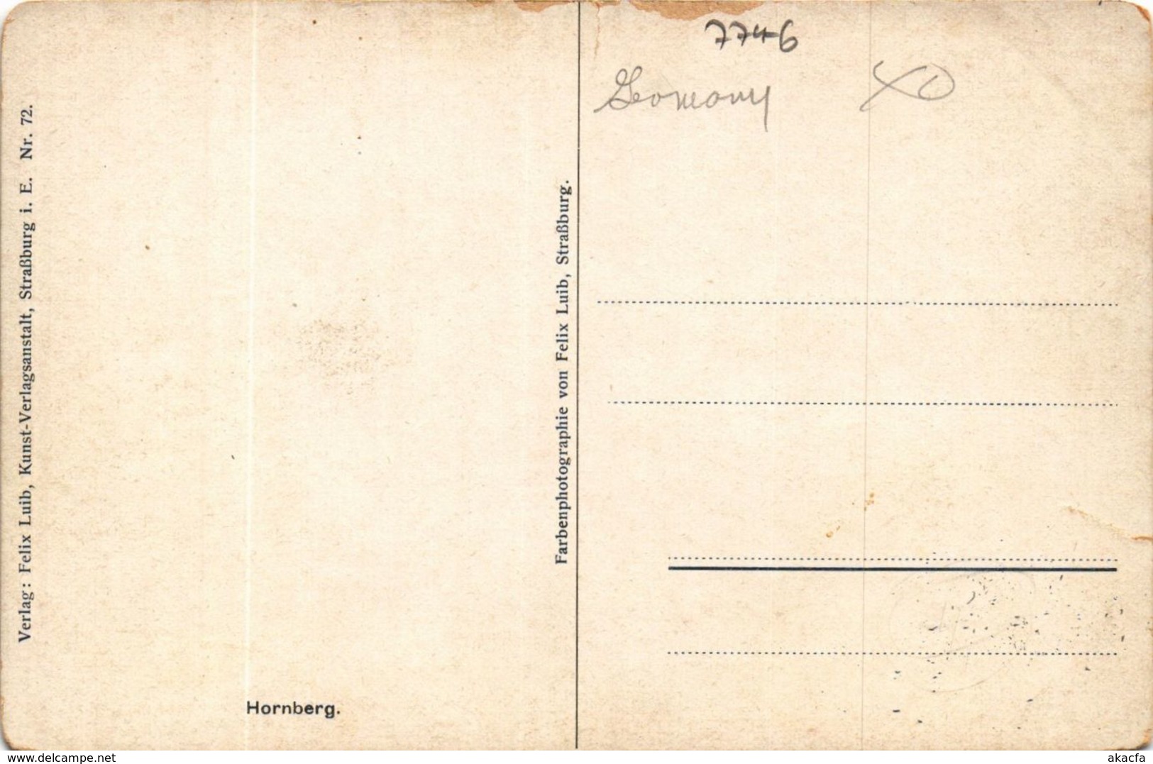 CPA AK Hornberg Total GERMANY (934558) - Hornberg