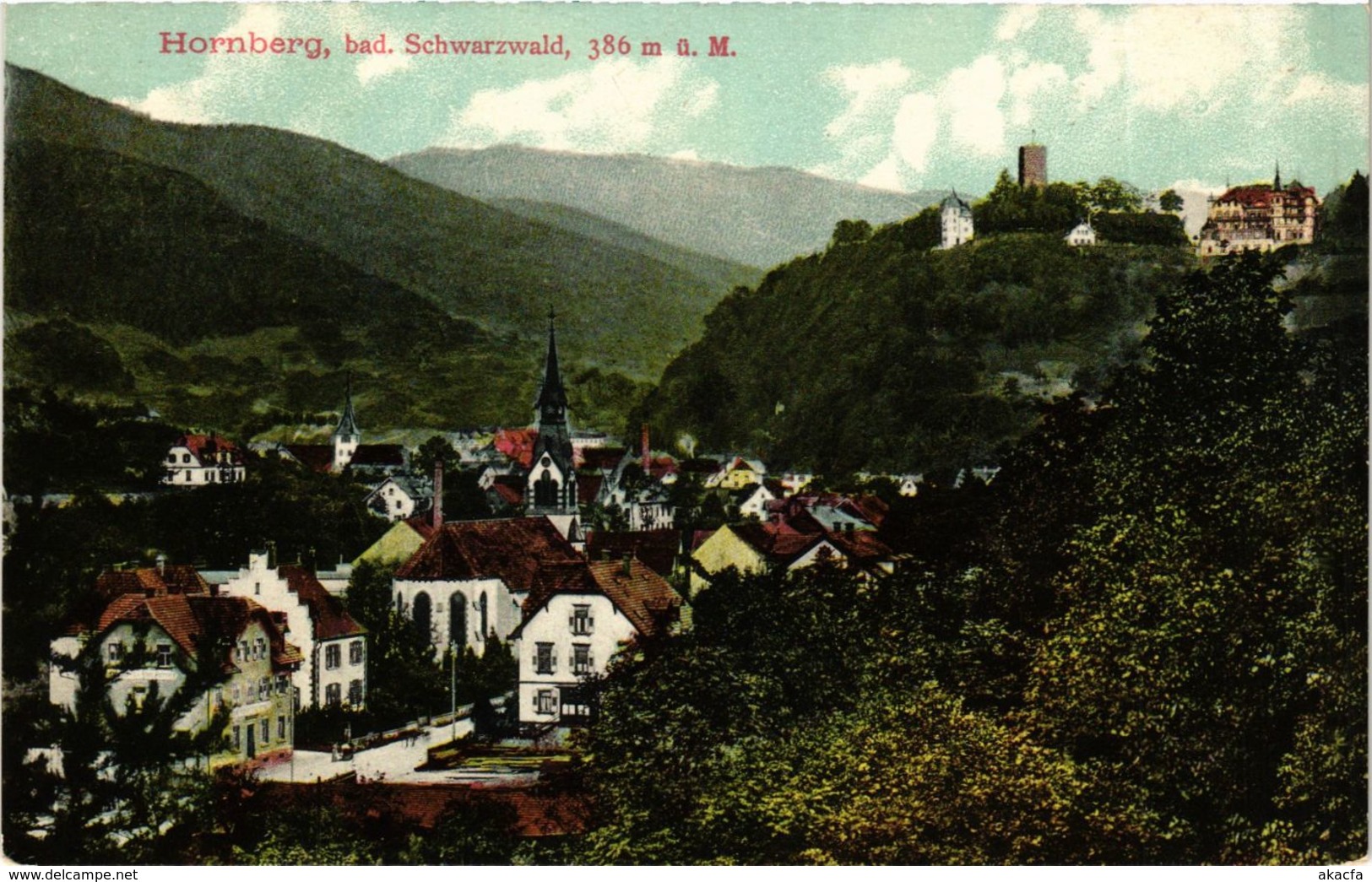 CPA AK Hornberg Bad Schwarzwald GERMANY (934559) - Hornberg