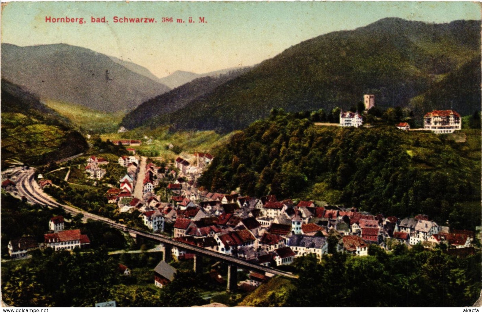 CPA AK Hornberg Bad Schwarzwald GERMANY (934567) - Hornberg