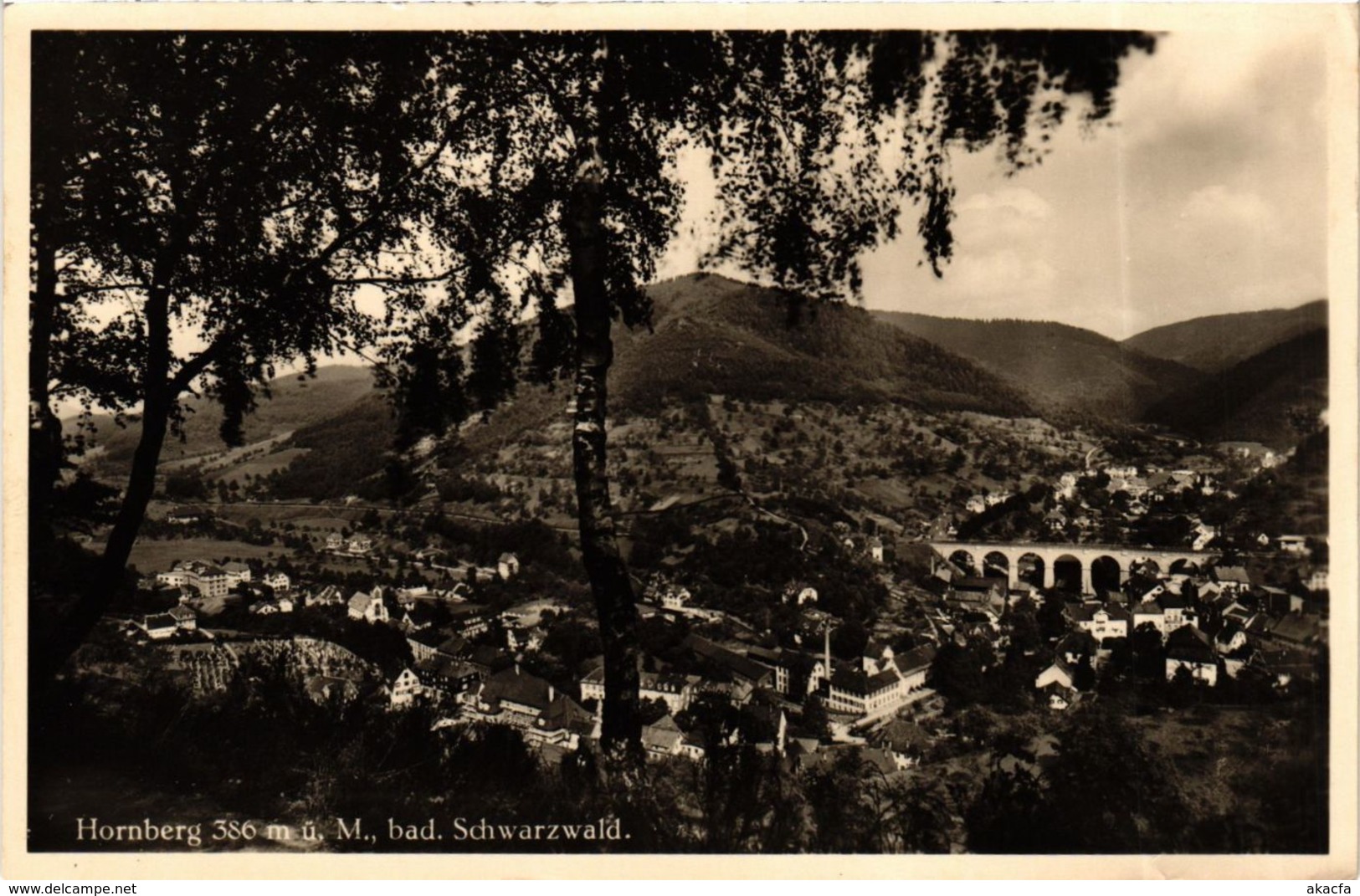 CPA AK Hornberg Bad Schwarzwald GERMANY (934584) - Hornberg