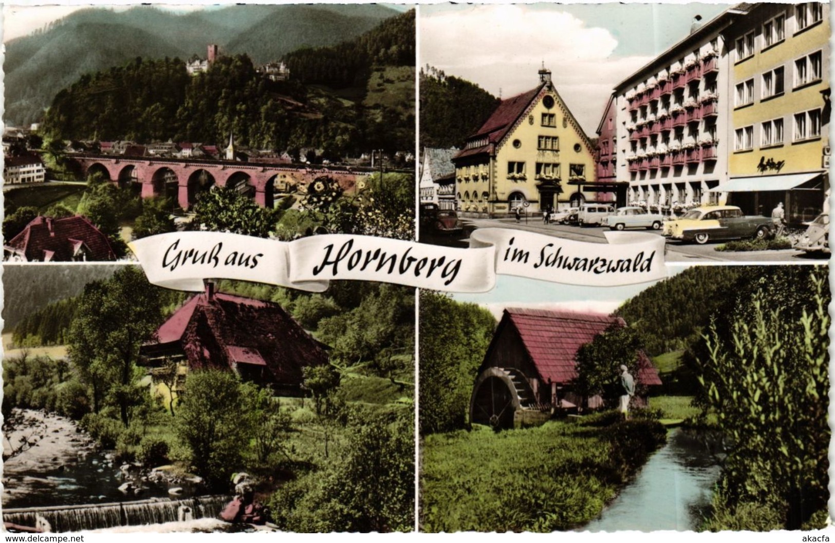 CPA AK Gruss Aus Hornberg GERMANY (934592) - Hornberg