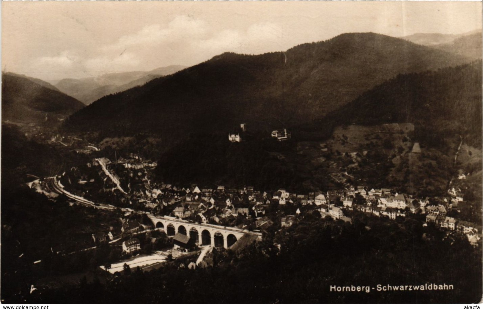 CPA AK Hornberg Schwarzwaldbahn GERMANY (934601) - Hornberg