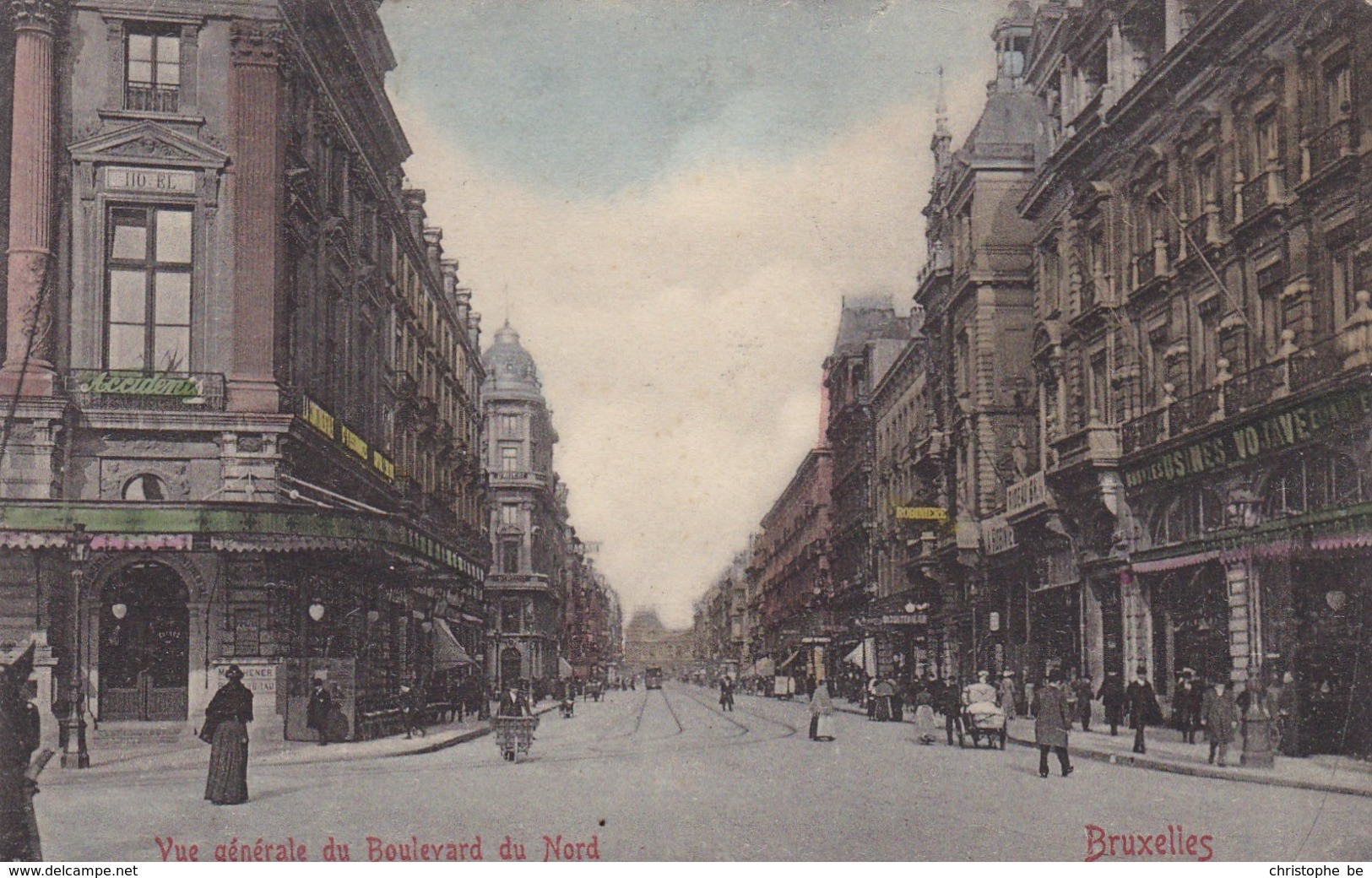 Brussel, Bruxelles, Vue Générale Du Boulevard Du Nord (pk65108) - Avenues, Boulevards