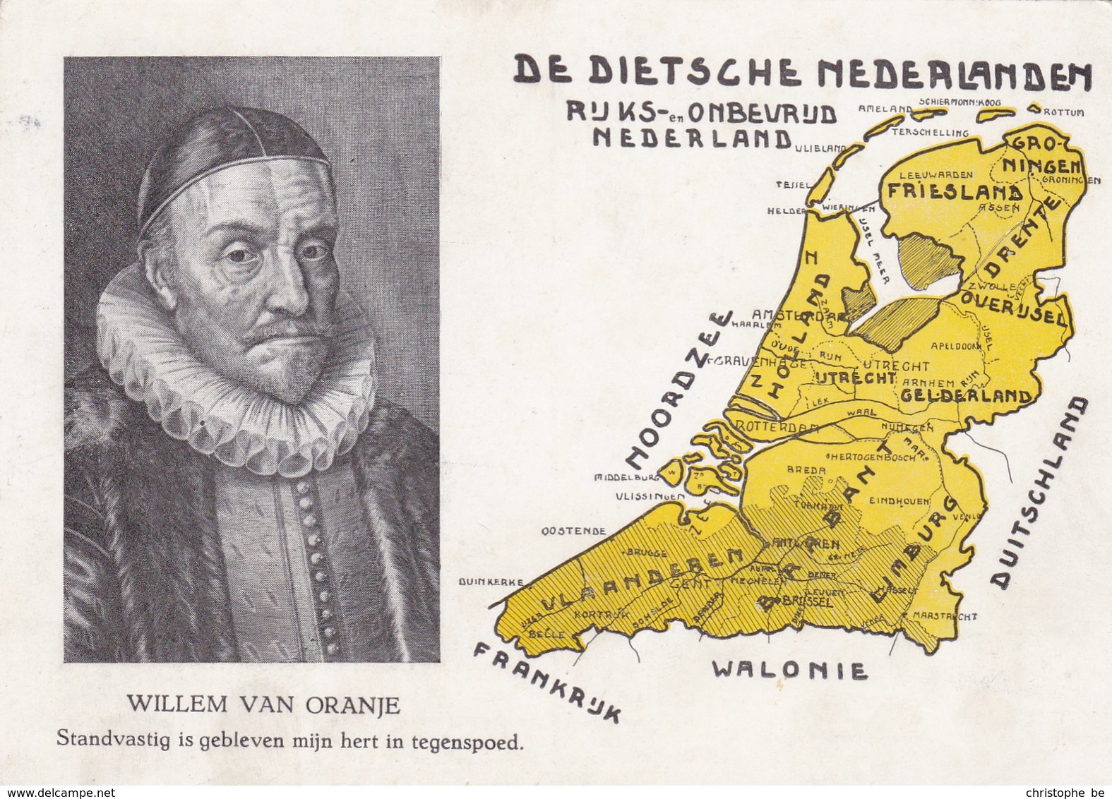 De Dietsche Nederlanden, Willem Van Oranje (pk65128) - Personnages Historiques