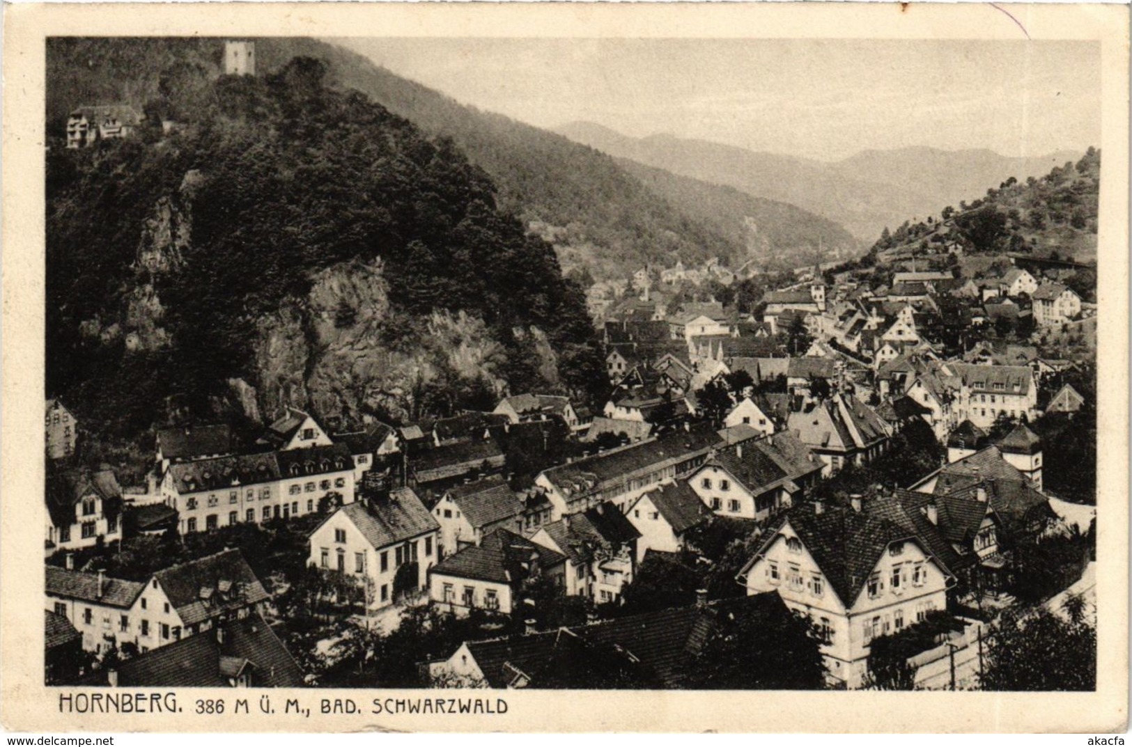 CPA AK Hornberg Vue Generale GERMANY (934604) - Hornberg