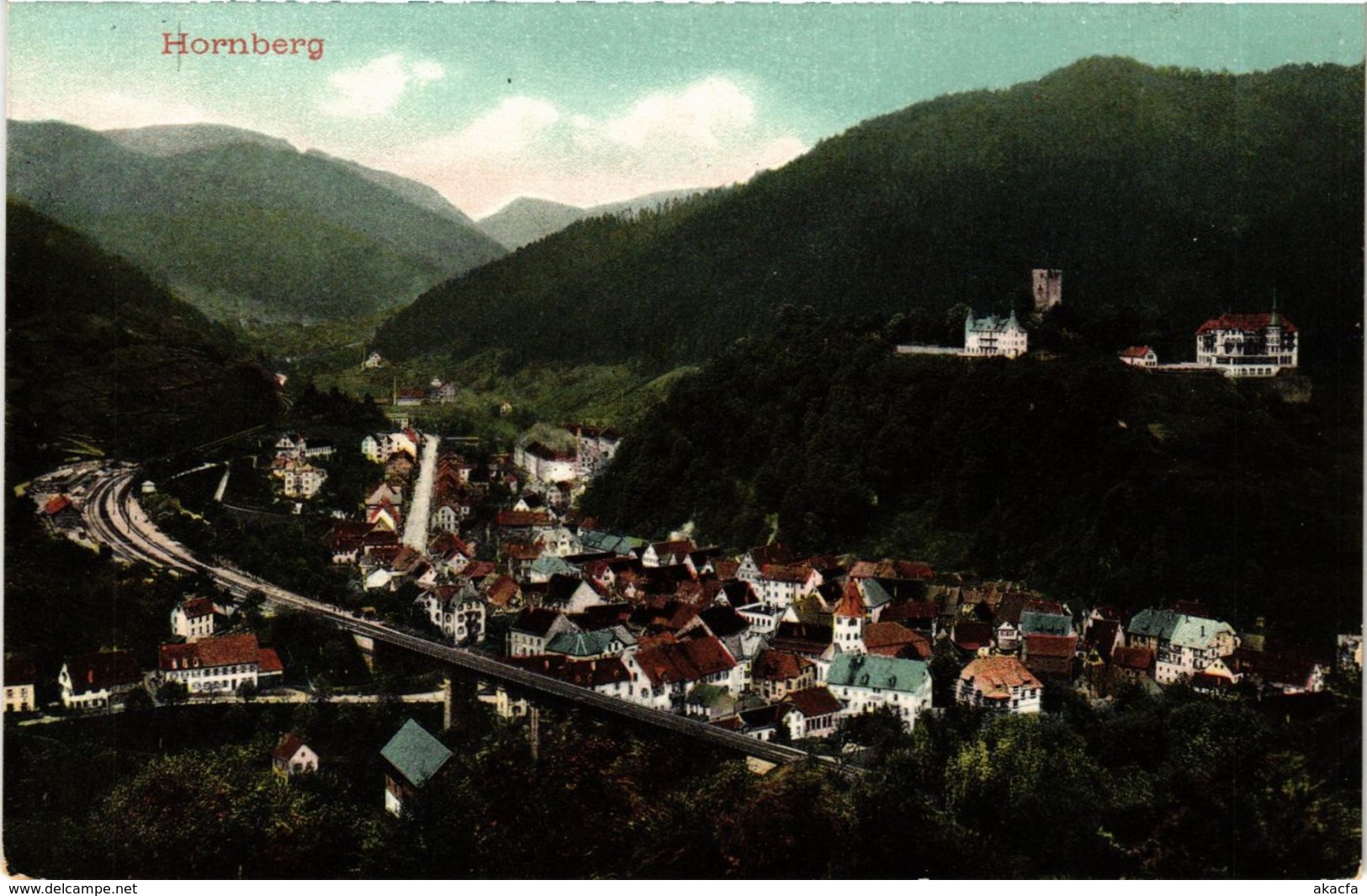 CPA AK Hornberg Vue Generale GERMANY (934612) - Hornberg