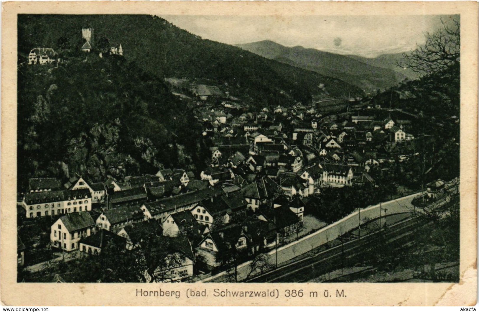 CPA AK Hornberg Vue Generale GERMANY (934616) - Hornberg