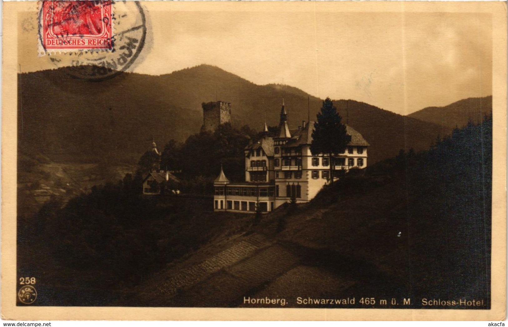 CPA AK Hornberg Schloss Hotel GERMANY (934648) - Hornberg