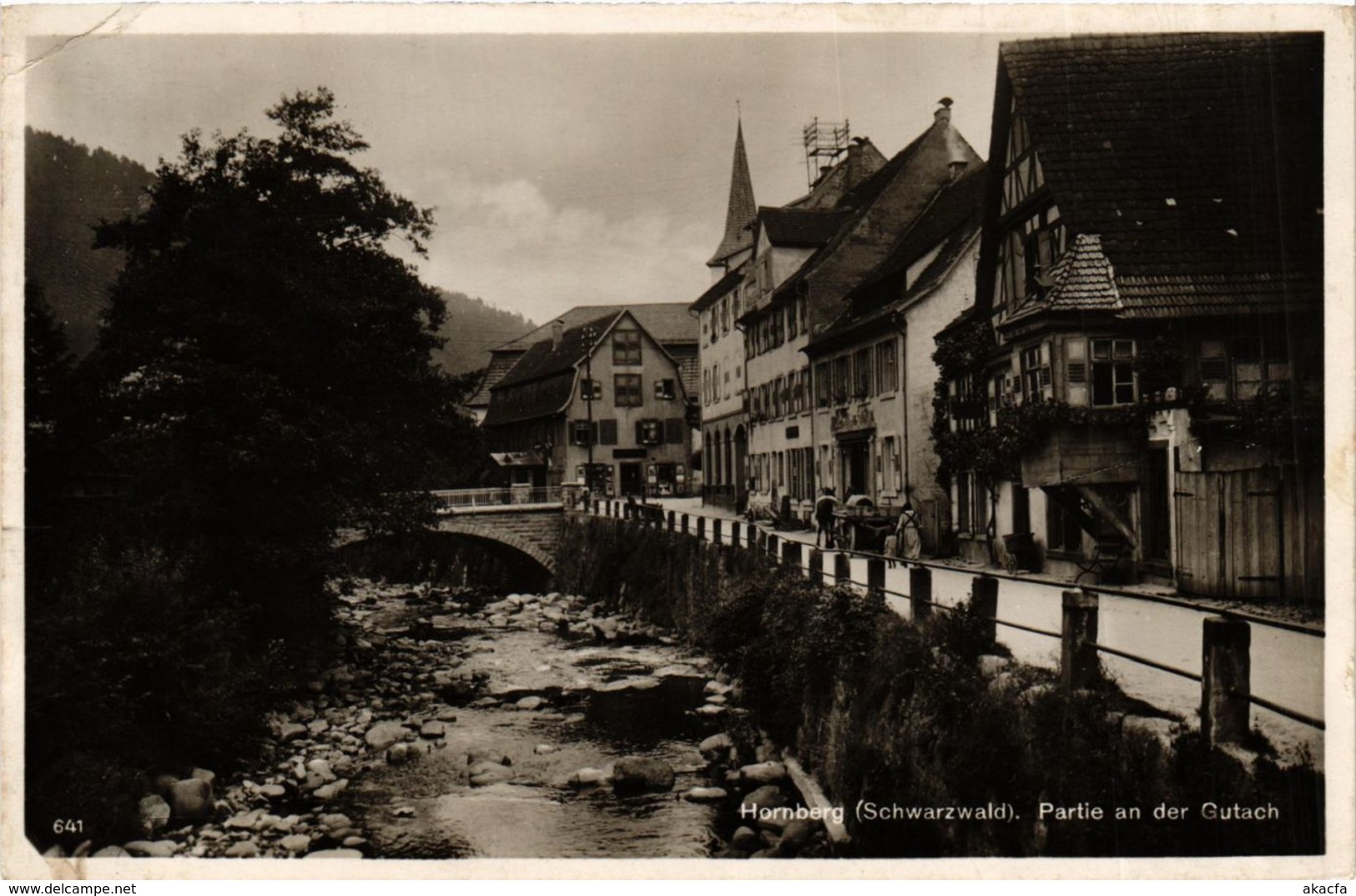 CPA AK Hornberg Partie An Der Gutach GERMANY (934650) - Hornberg