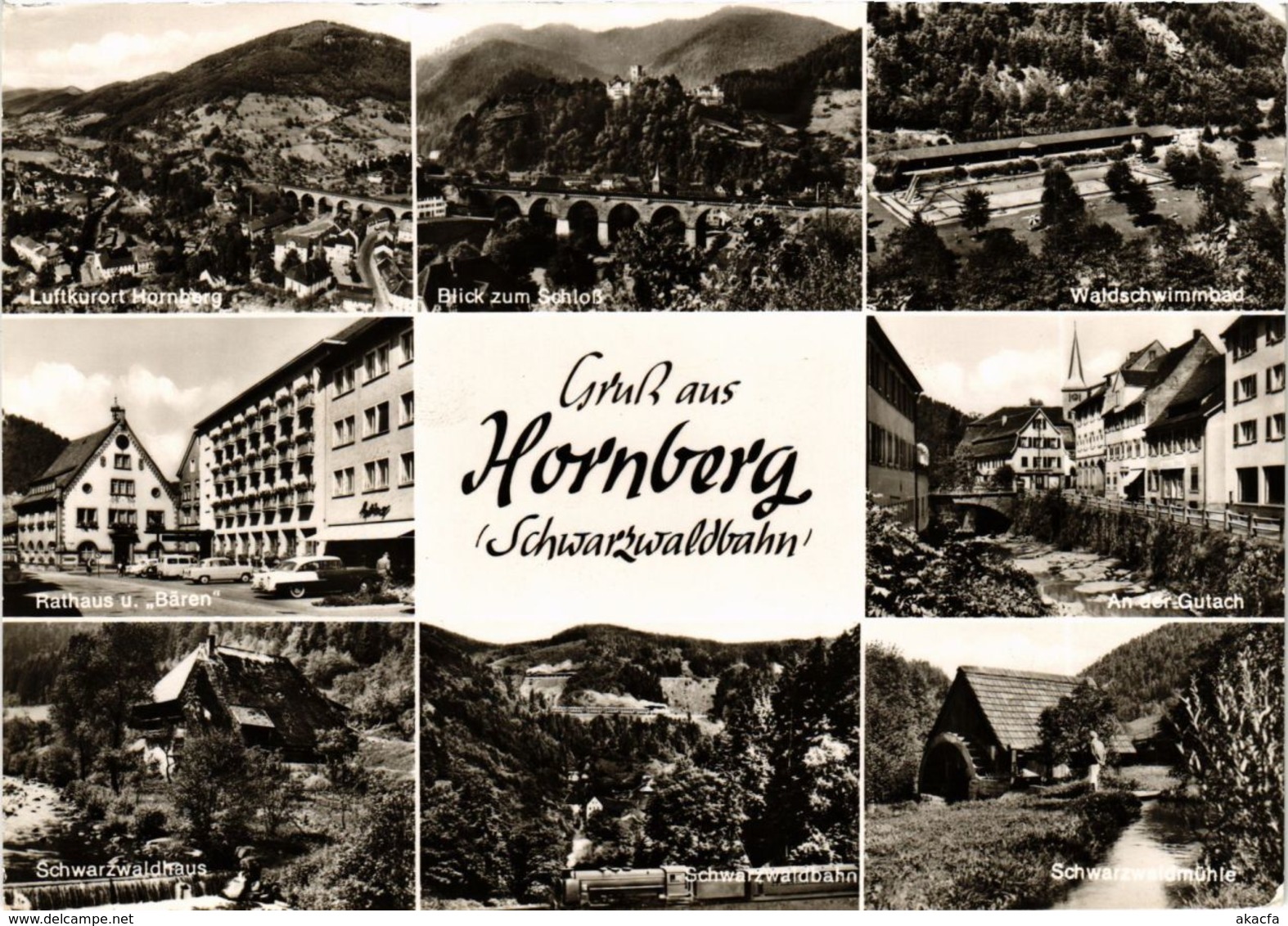 CPA AK Gruss Aus Hornberg GERMANY (934653) - Hornberg