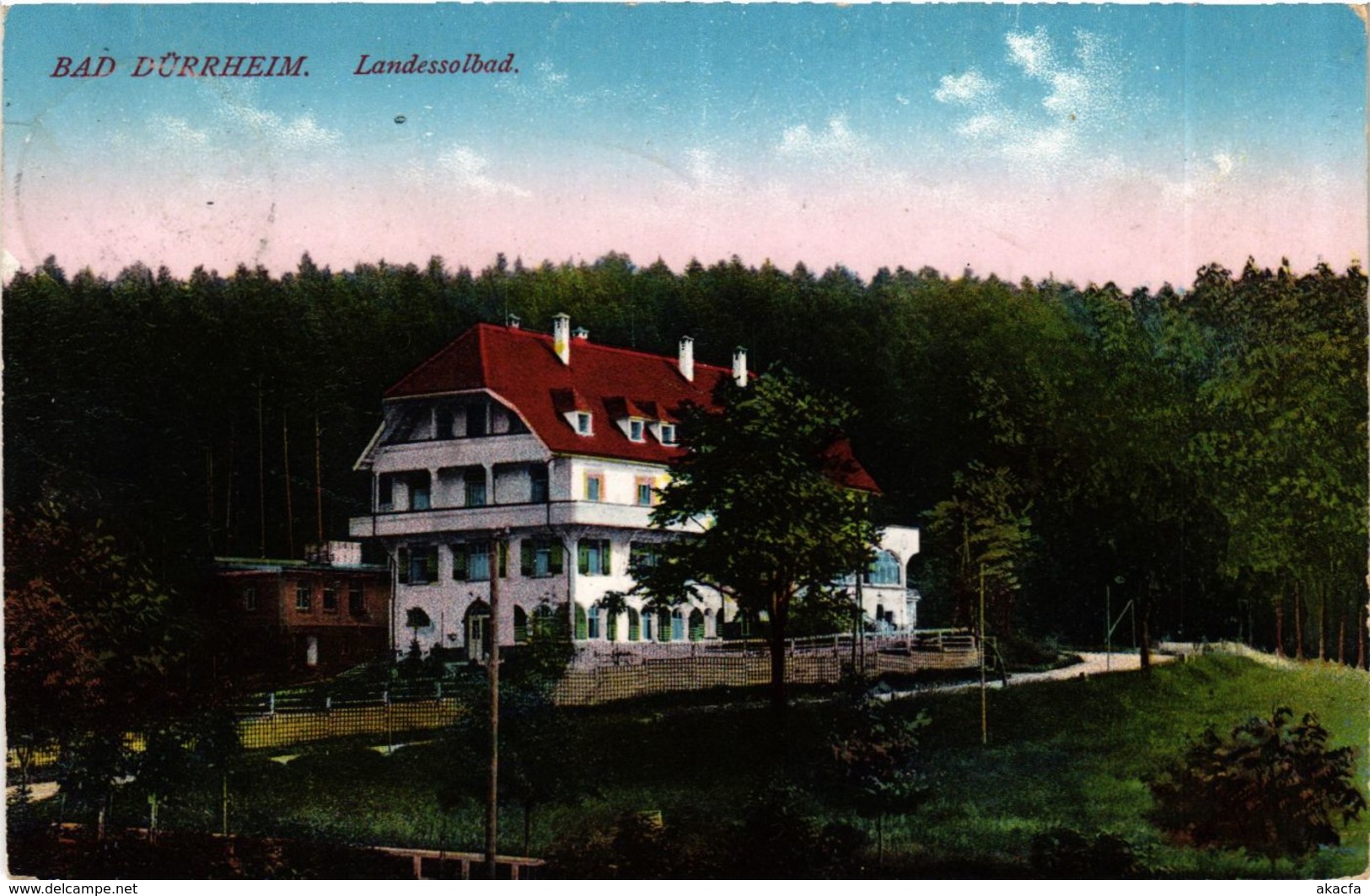 CPA AK Bad Durrheim Landessolbad GERMANY (934834) - Bad Duerrheim