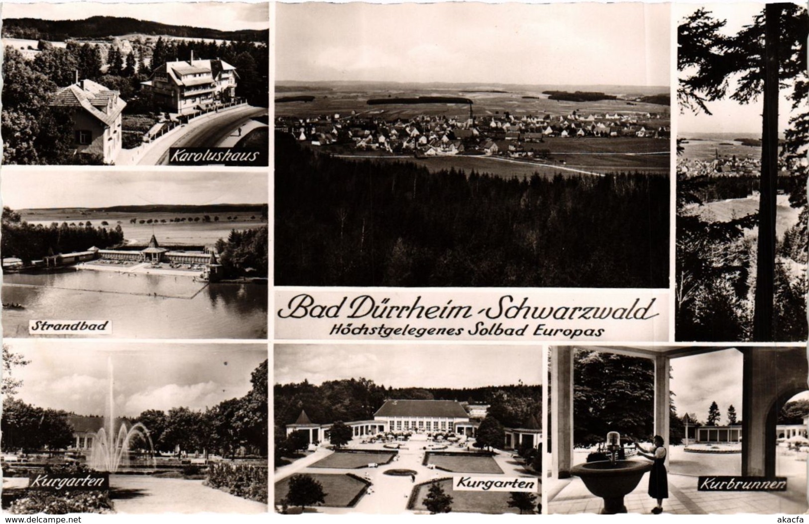 CPA AK Gruss Aus Bad Durrheim GERMANY (934843) - Bad Duerrheim