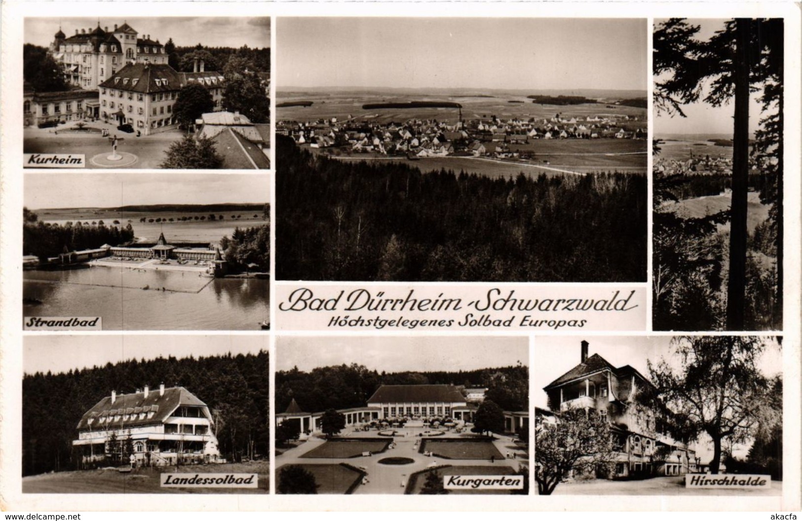 CPA AK Gruss Aus Bad Durrheim GERMANY (934844) - Bad Duerrheim