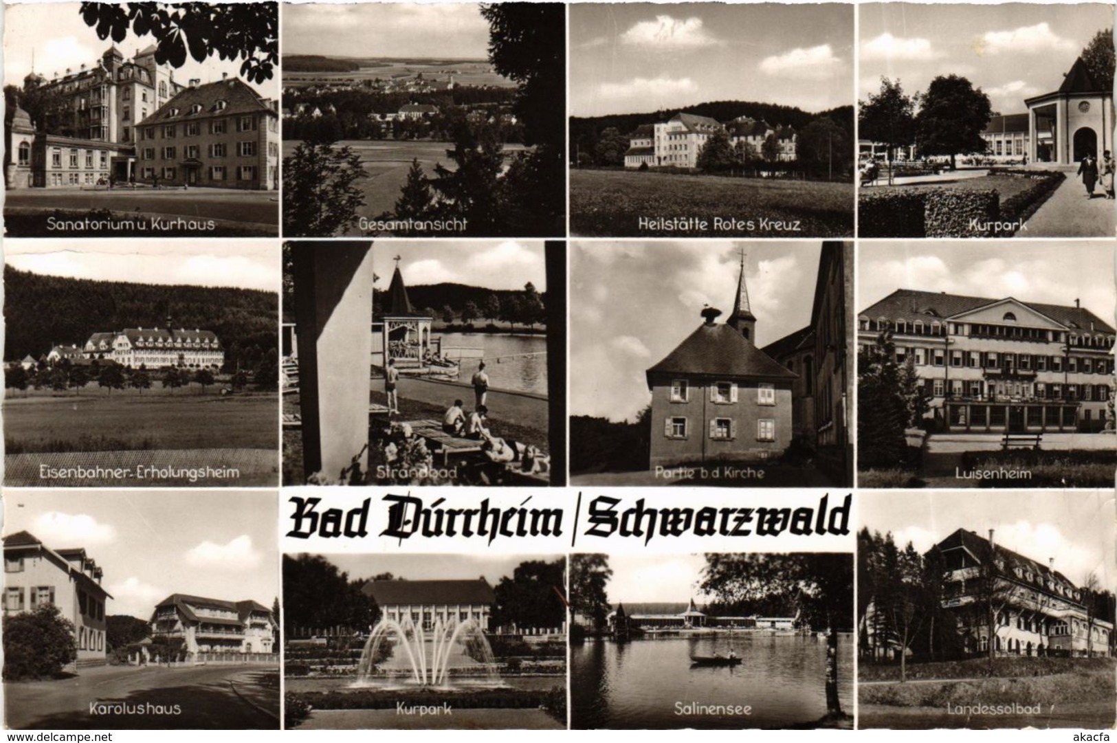 CPA AK Gruss Aus Bad Durrheim GERMANY (934849) - Bad Duerrheim