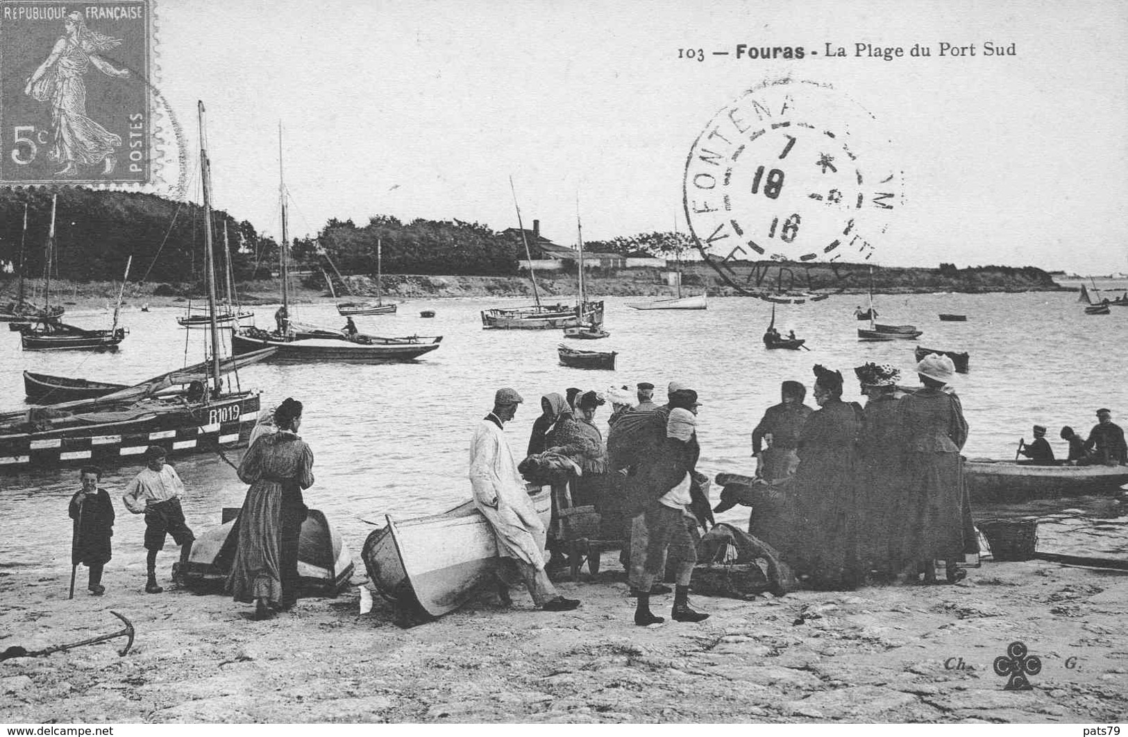 FOURAS - La Plage Du Port Sud - Fouras-les-Bains