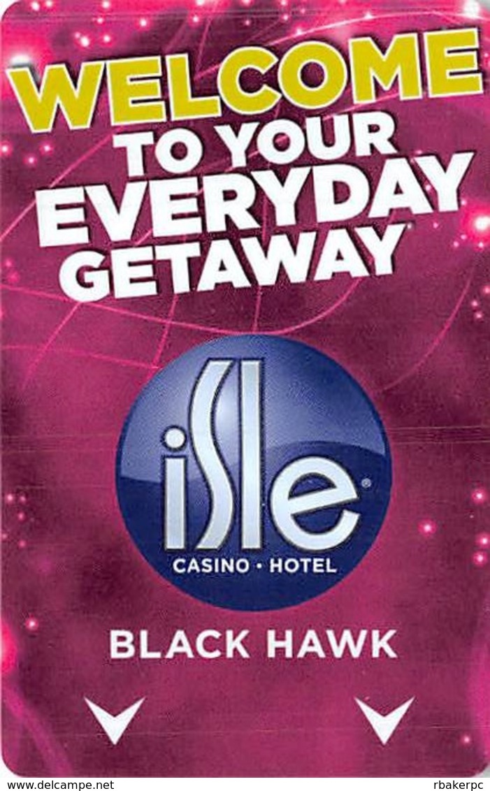 Isle Casino Hotel Black Hawk CO - Hotel Room Key Card - Hotel Keycards