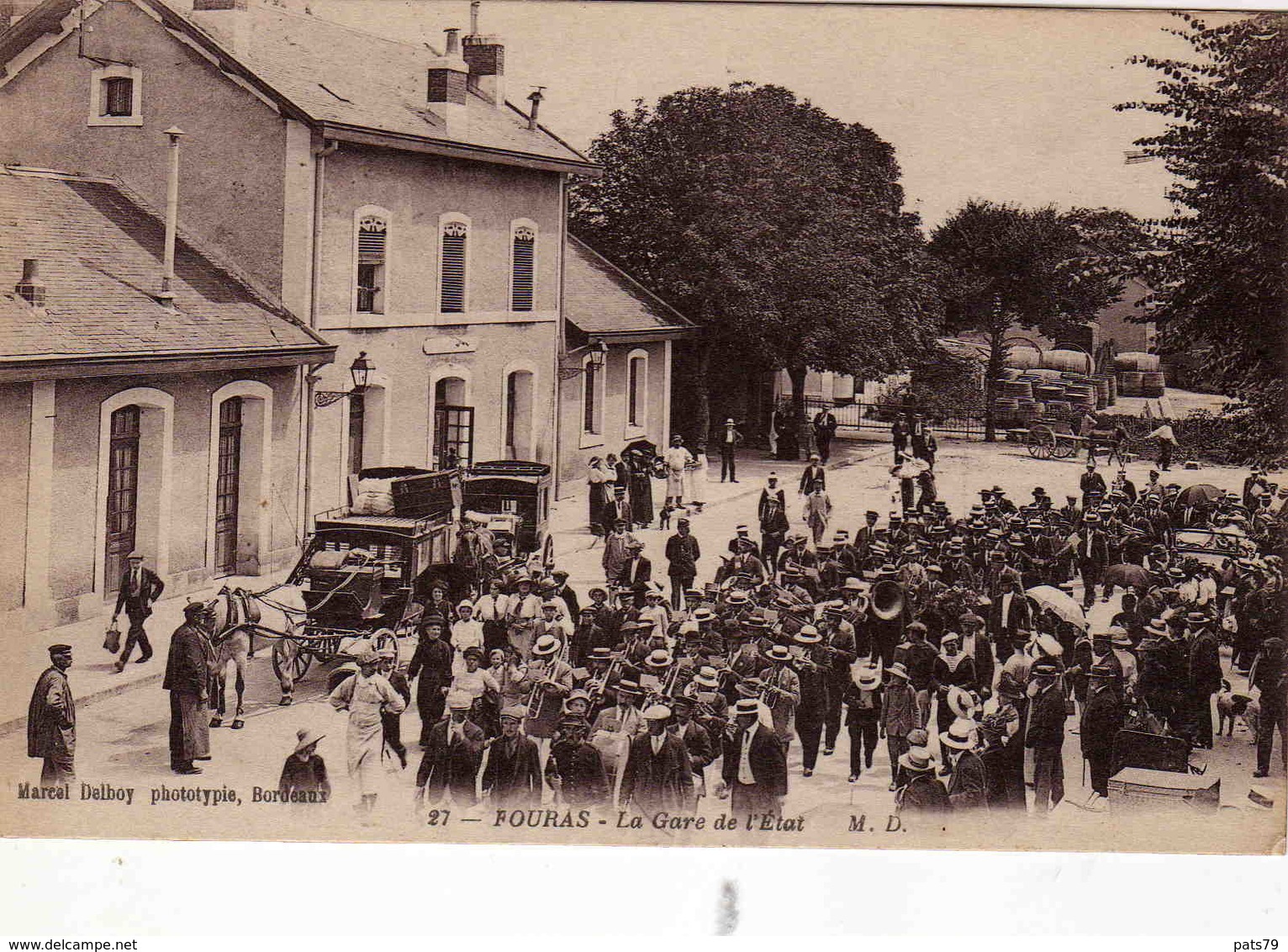 FOURAS -  La Gare De L'Etat - Fouras-les-Bains