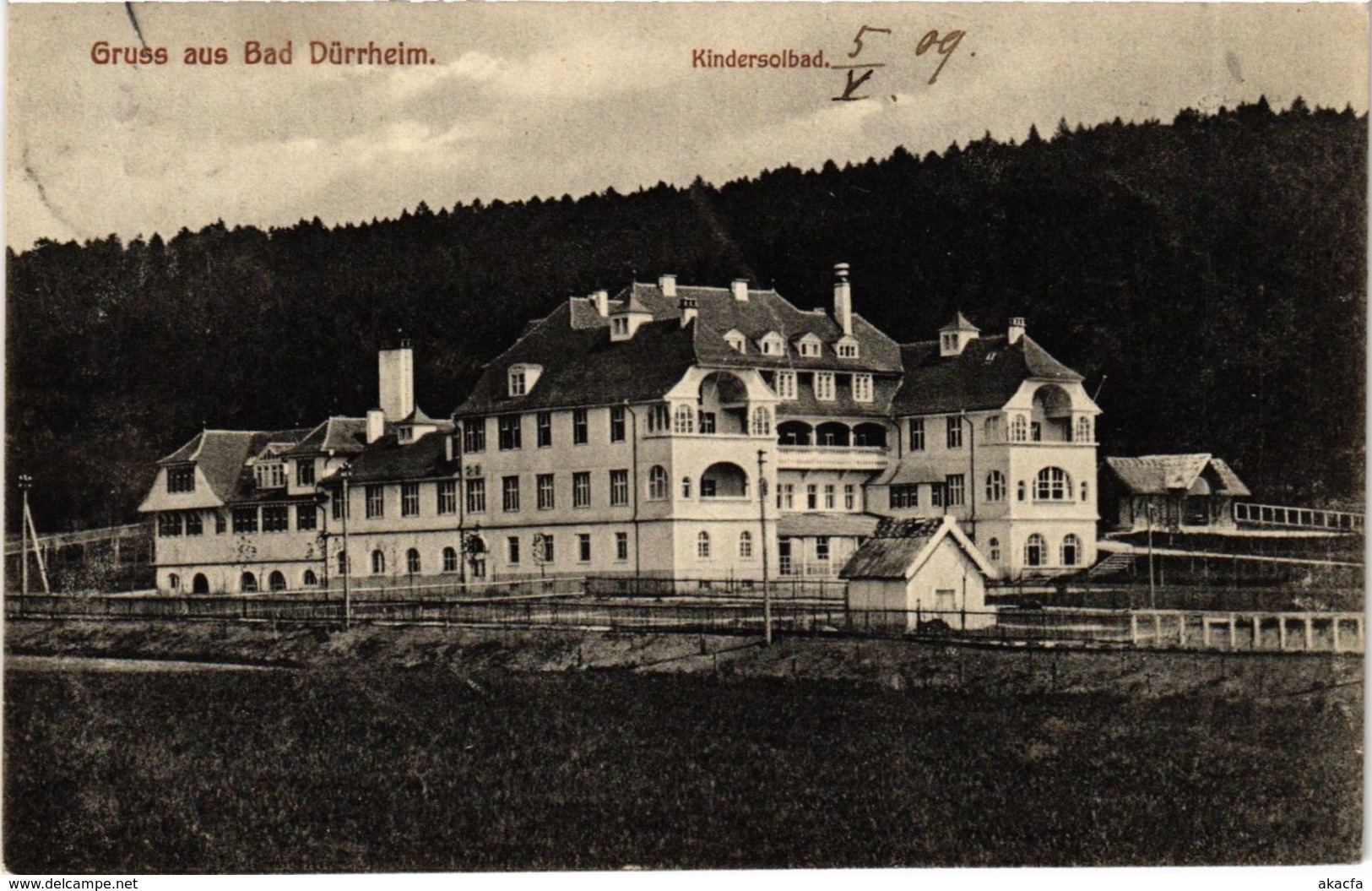 CPA AK Bad Durrheim Kindersolbad GERMANY (934861) - Bad Duerrheim