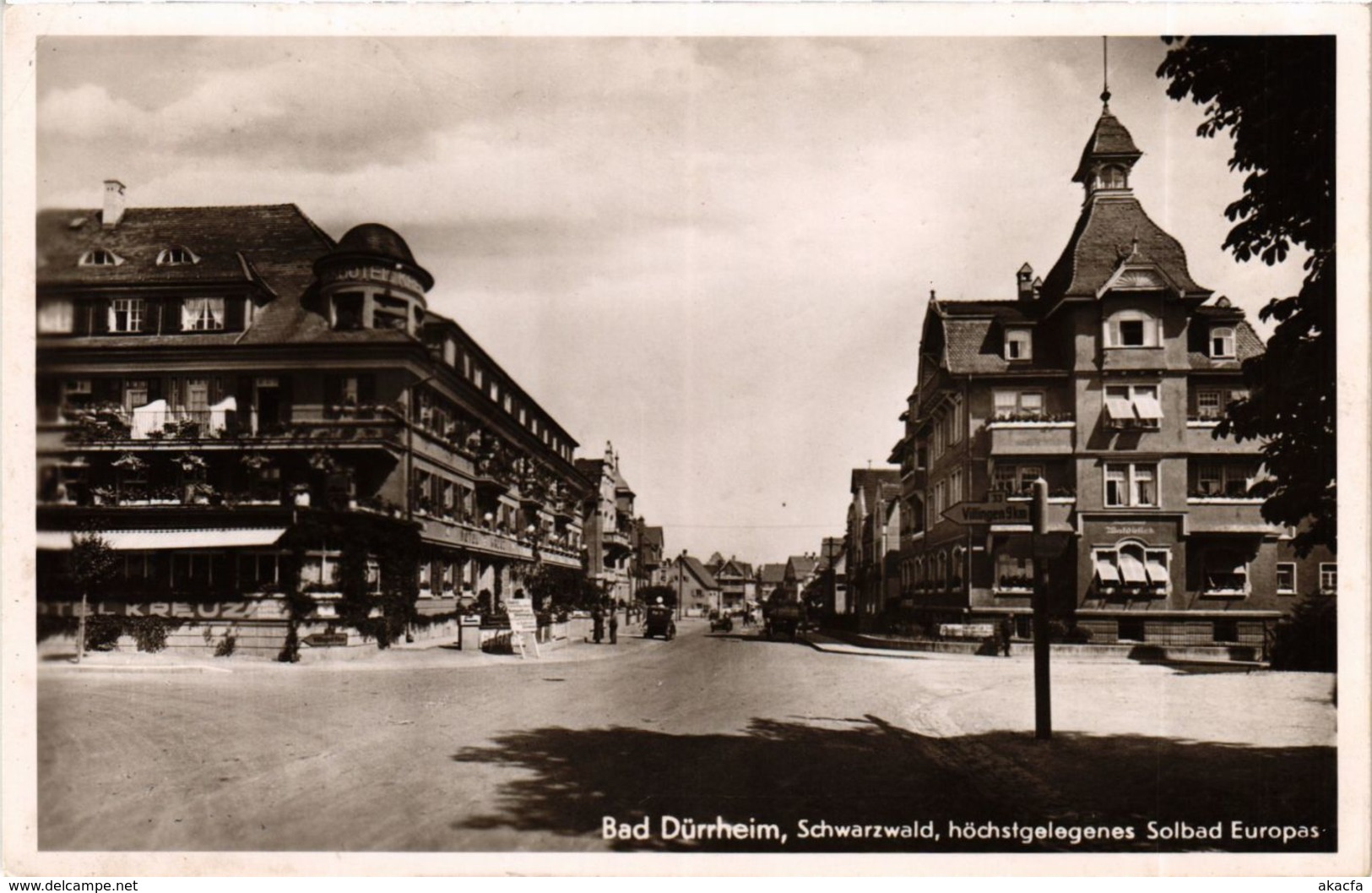 CPA AK Bad Durrheim Hochstgelegenes Solbad Europas GERMANY (934864) - Bad Duerrheim