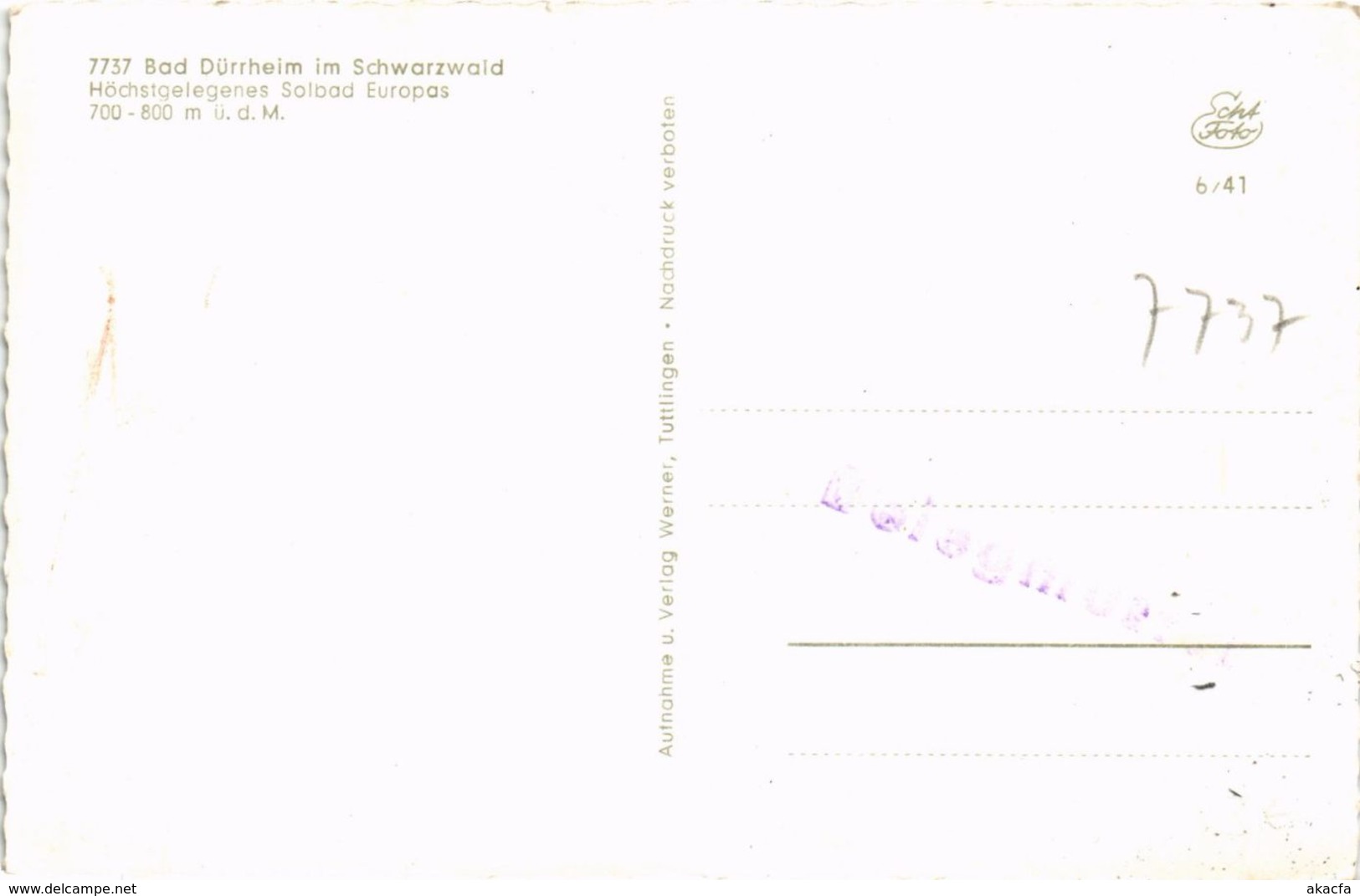 CPA AK Bad Durrheim Hochstgelegenes Solbad Europas GERMANY (934885) - Bad Duerrheim