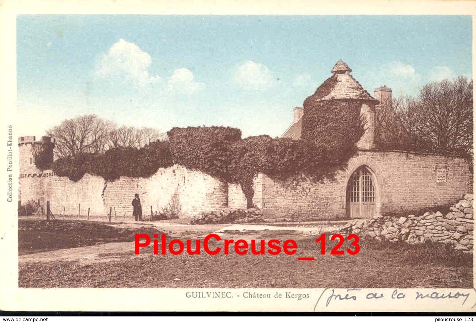 29 Finistère  - GUILVINEC - " Château De Kergos " - Guilvinec