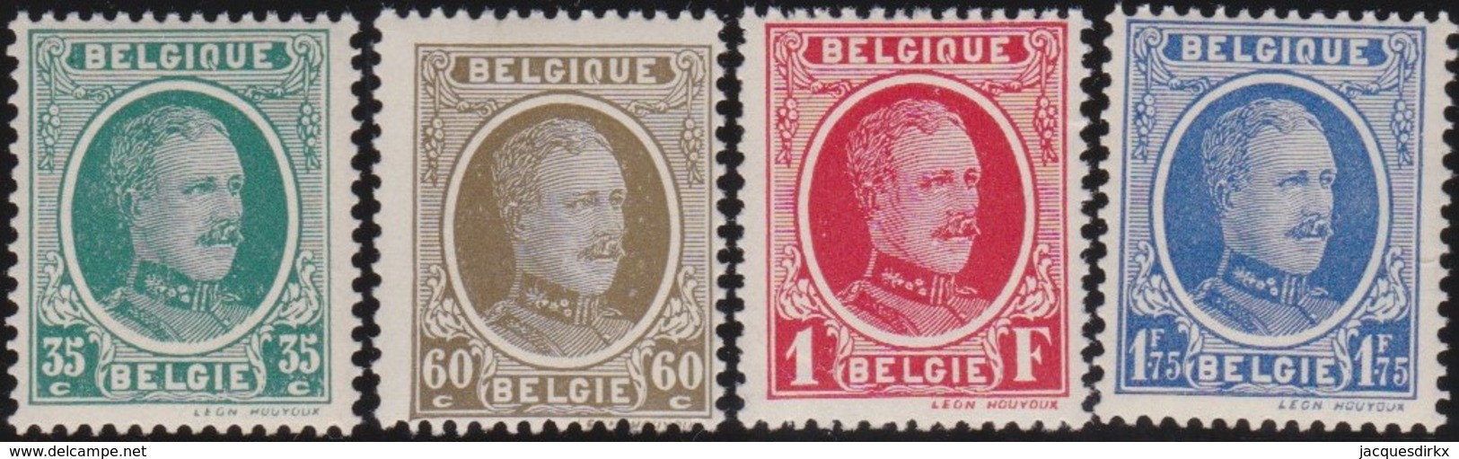 Belgie     .    OBP .    254/257     .      **    .    Postfris  .   /   . Neuf Avec Gomme Et SANS Charniere - Unused Stamps