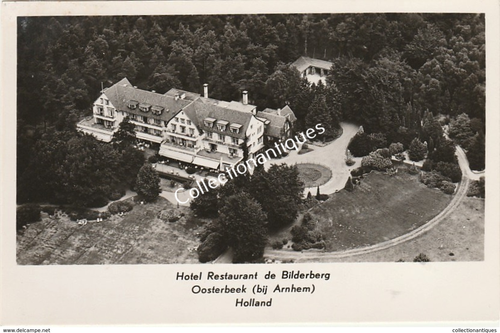 CPA Photographique Hotel Restaurant De Bilderberg Oosterbeek (Arnhem) - Holland - 1959 - - Oosterbeek