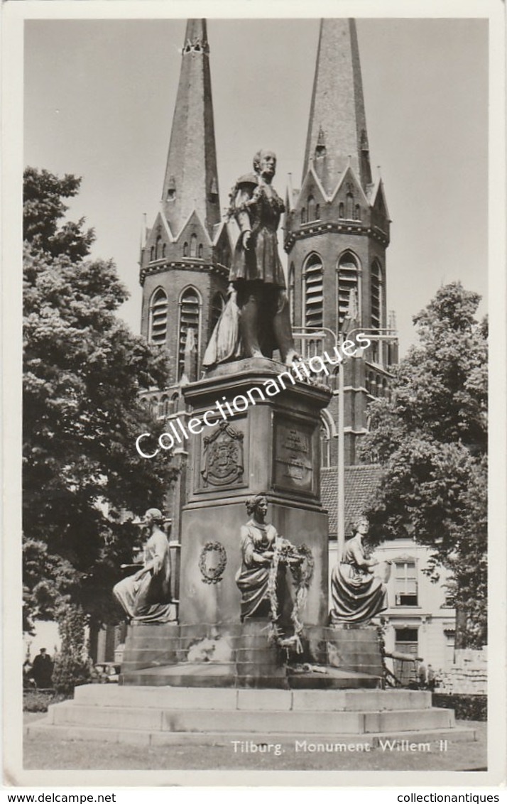 CPA Photographique Tilburg - Monument Willem II - 1959 - Tilburg