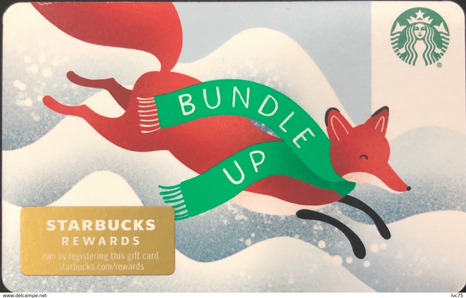 Starbucks 2019 Holiday Gift Card released In The USA. - Fox With Line - - [6] Collections