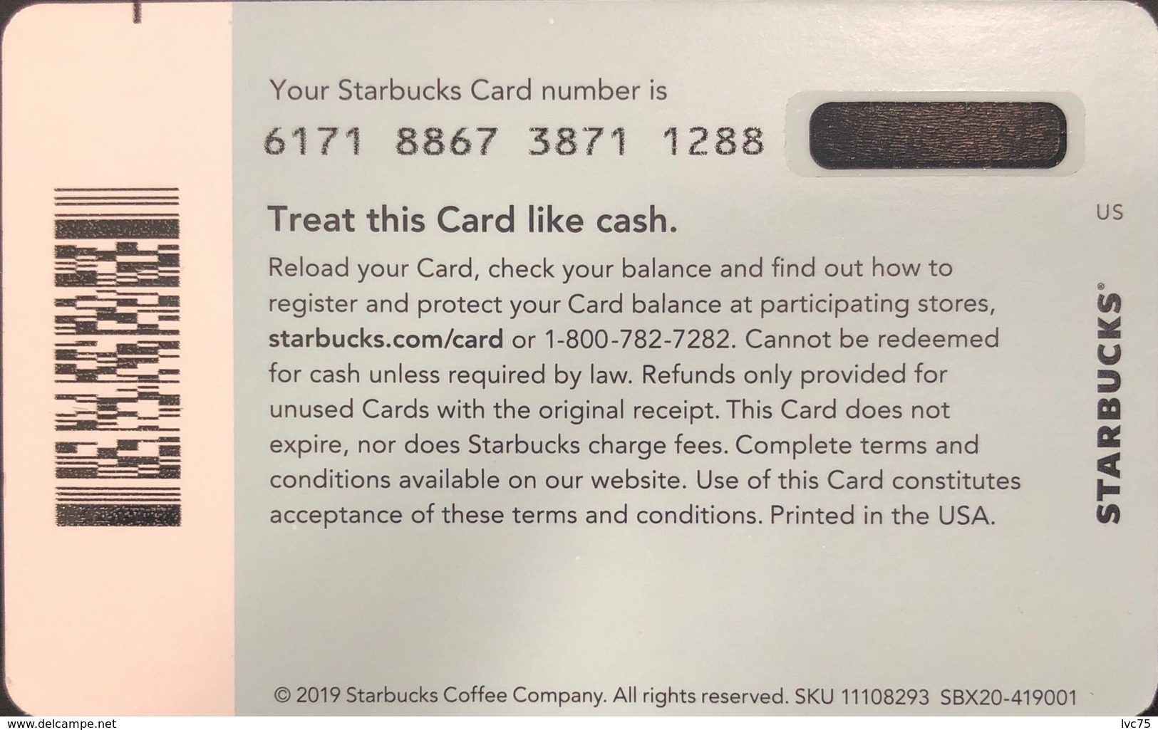 Starbucks 2019 Holiday Gift Card released In The USA. - Dog With Line - - Collezioni