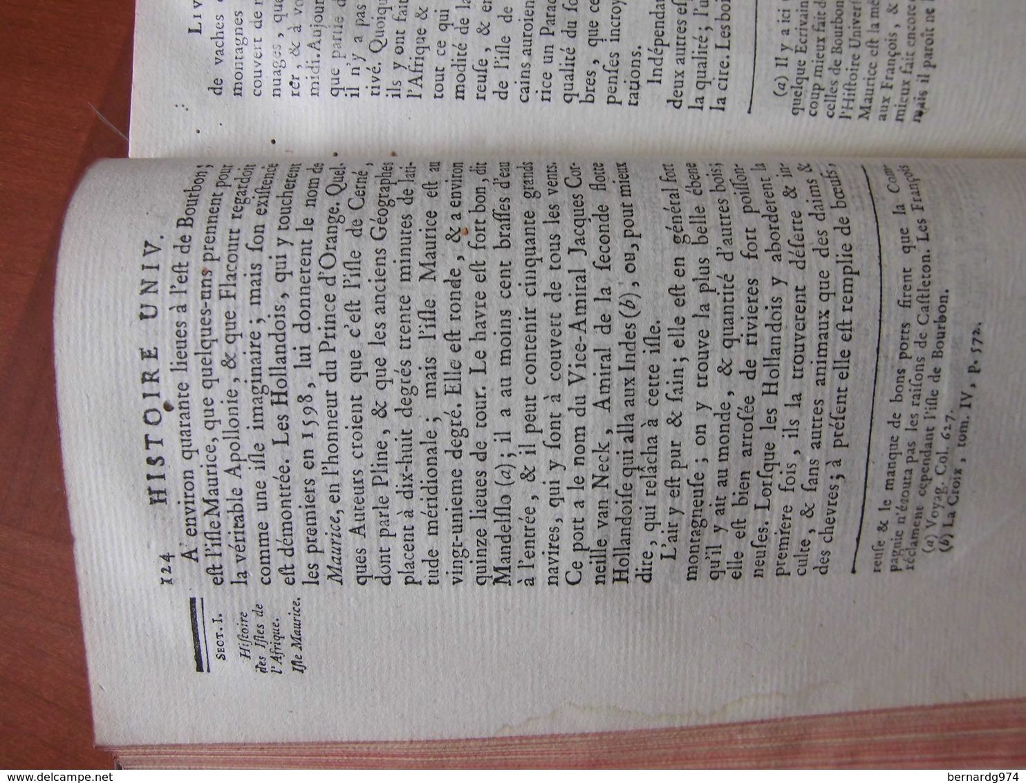 Madagascar, Bourbon (Réunion), Ile Maurice (Ile de France)  : rare ouvrage de 1784 avec carte dépliante des Iles