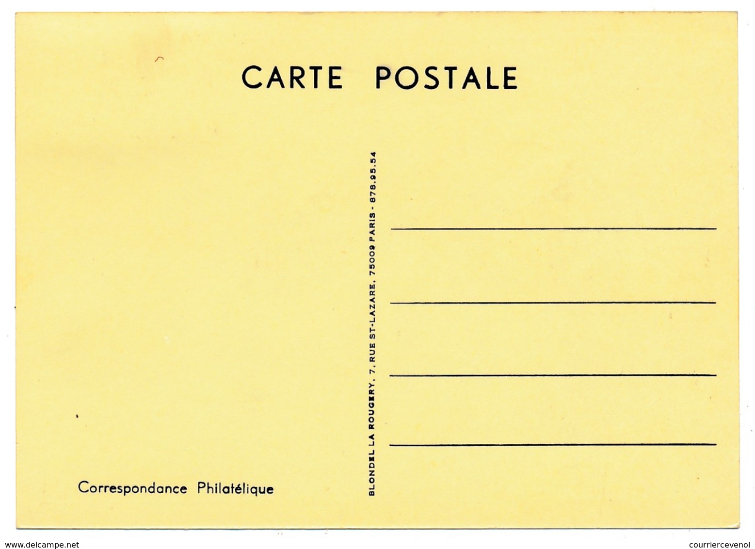 FRANCE - Carte Locale - Journée Du Timbre 1979 (Hotel Des Postes) - 57 SARRALBE - Tag Der Briefmarke