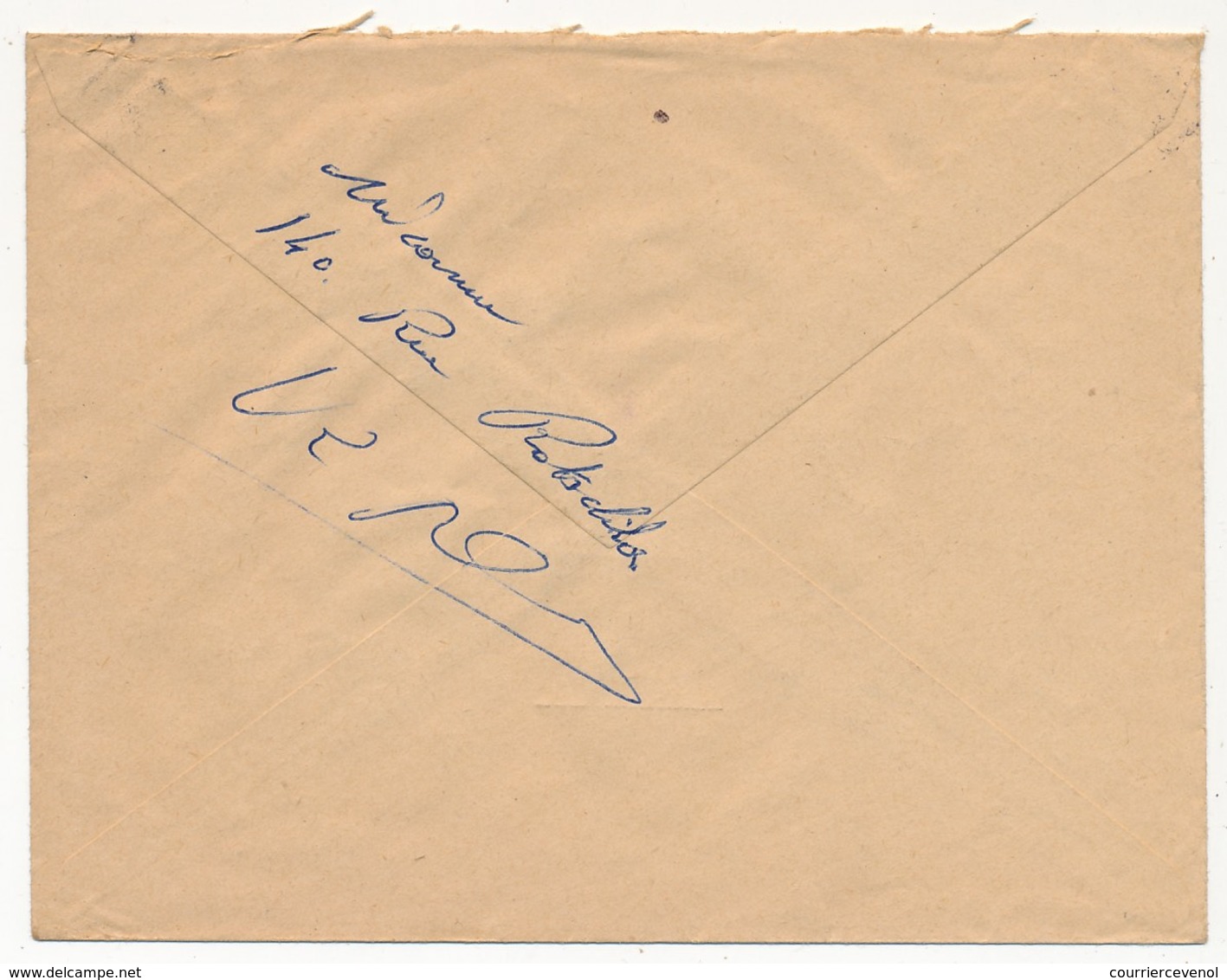 FRANCE - Enveloppe Depuis VIMY (Pas De Calais) 1956 - Cachet Numéroté "Retour à L'envoyeur 8097" - Manual Postmarks