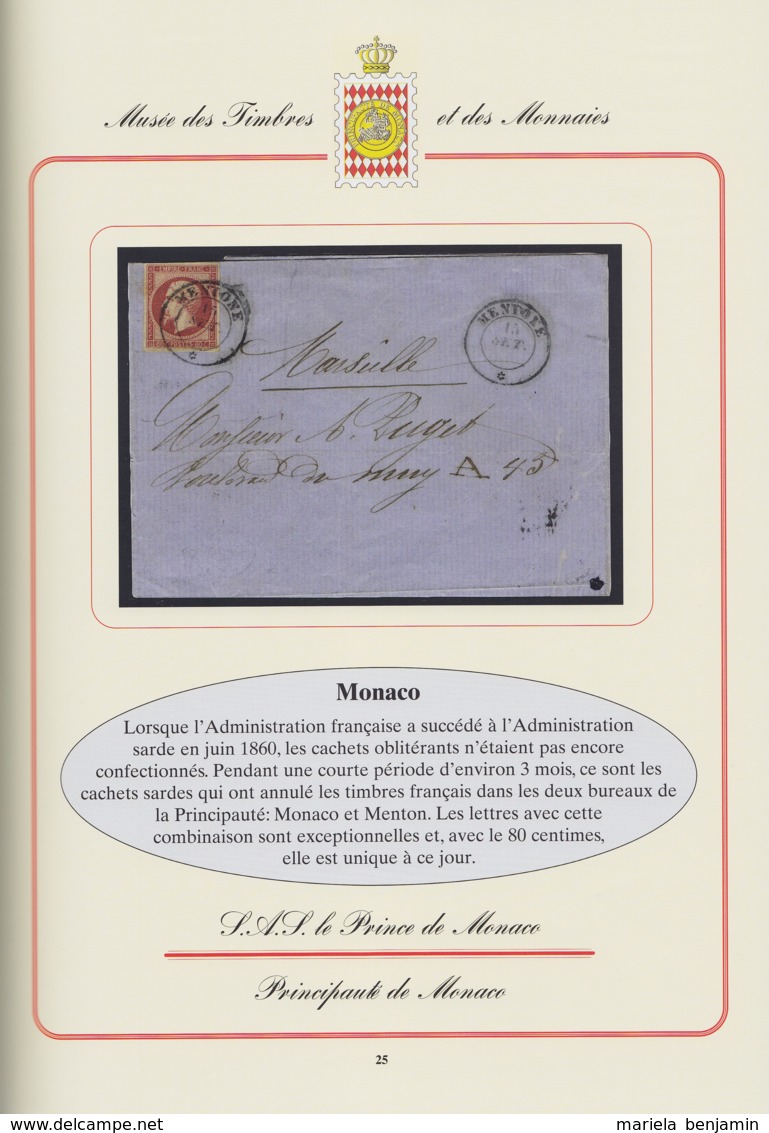 Monacophil 2009 - Catalogue De L'Exposition (100 Timbres Et Documents Philatéliques Parmi Les Plus Rares Du Monde) - Philatelic Exhibitions