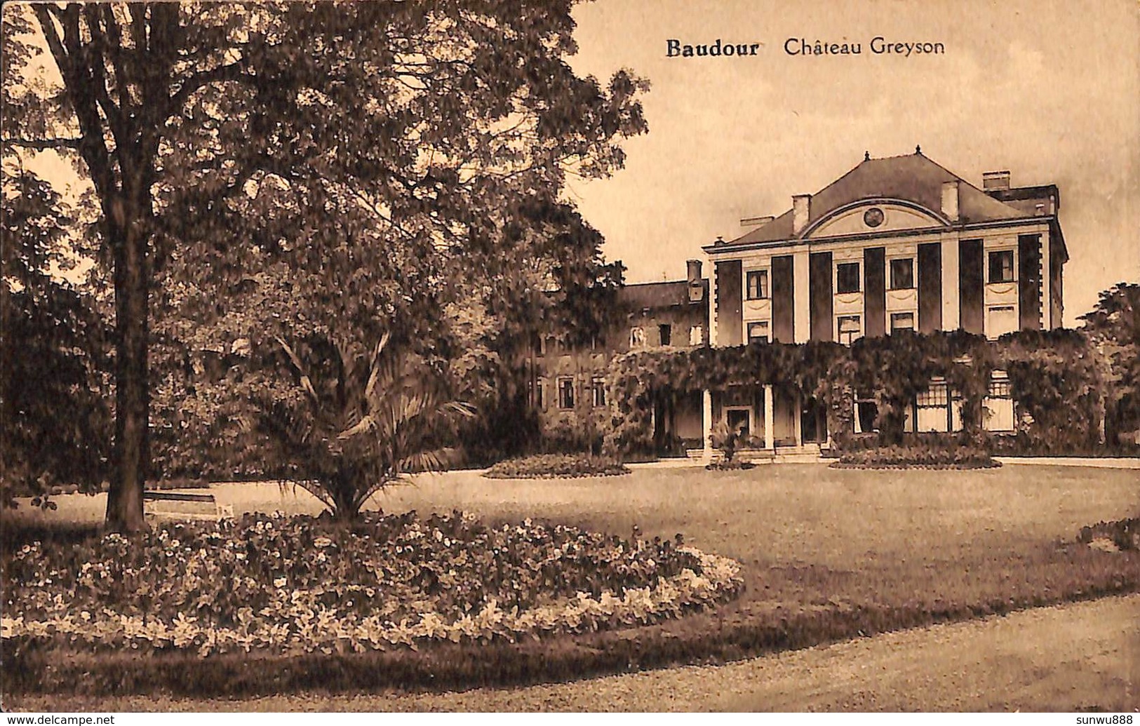 Baudour - Château Greyson (Edit. H R, Peu Vue) - Saint-Ghislain