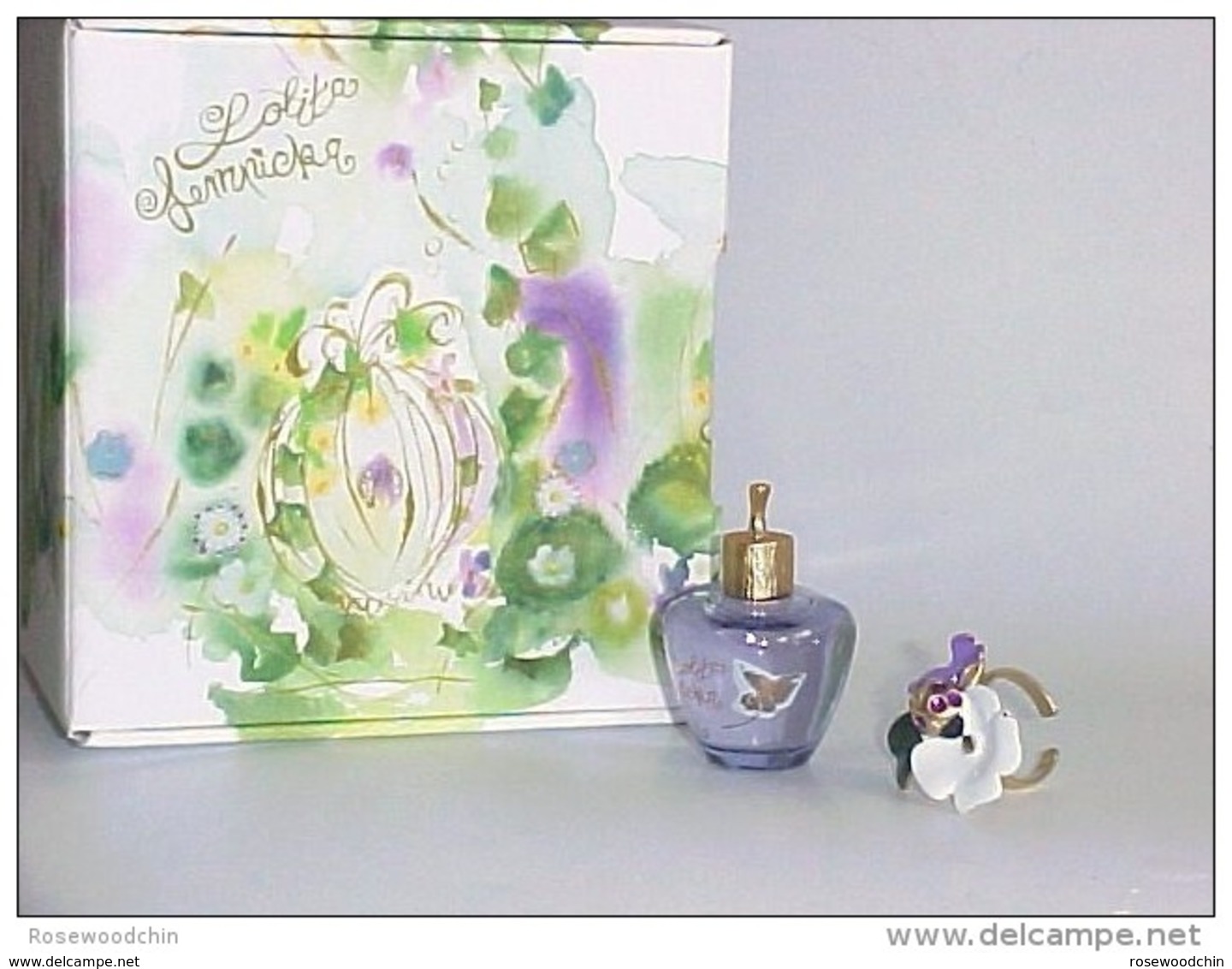 LOLITA LEMPICKA BAGUE DE NATURE GARDEN RING EDP 5ml Mini Miniature Perfume SET - Miniatures Femmes (avec Boite)