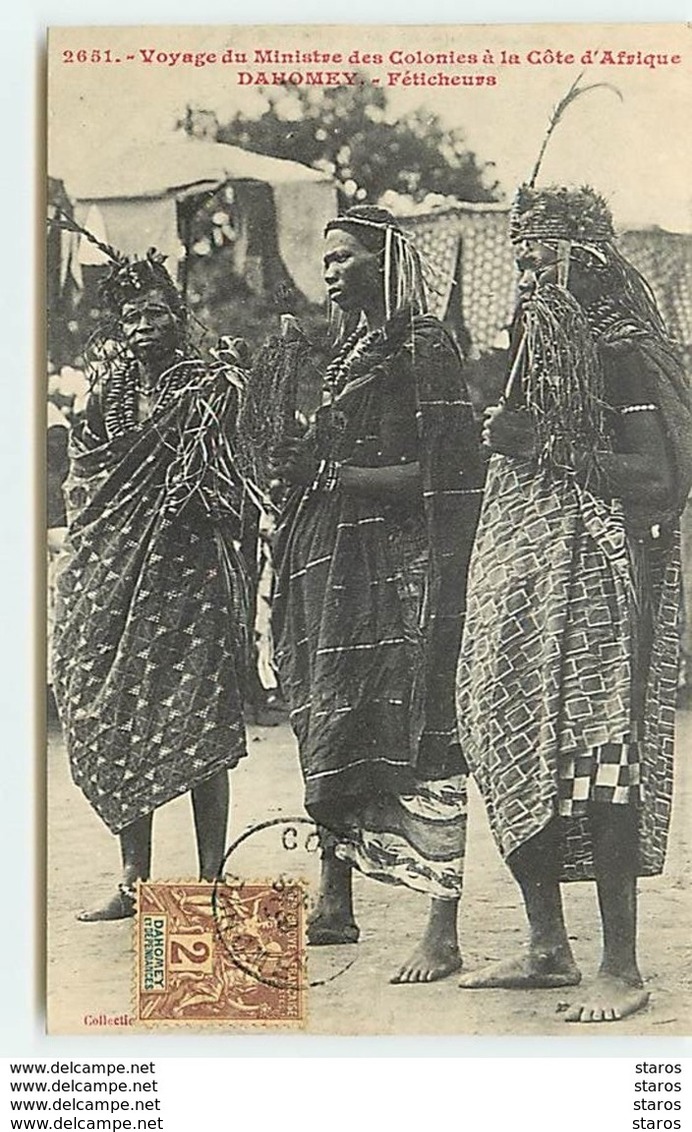 Voyage Du Ministre Des Colonies à La Côte D'Afrique - DAHOMEY - Féticheuses - Dahomey