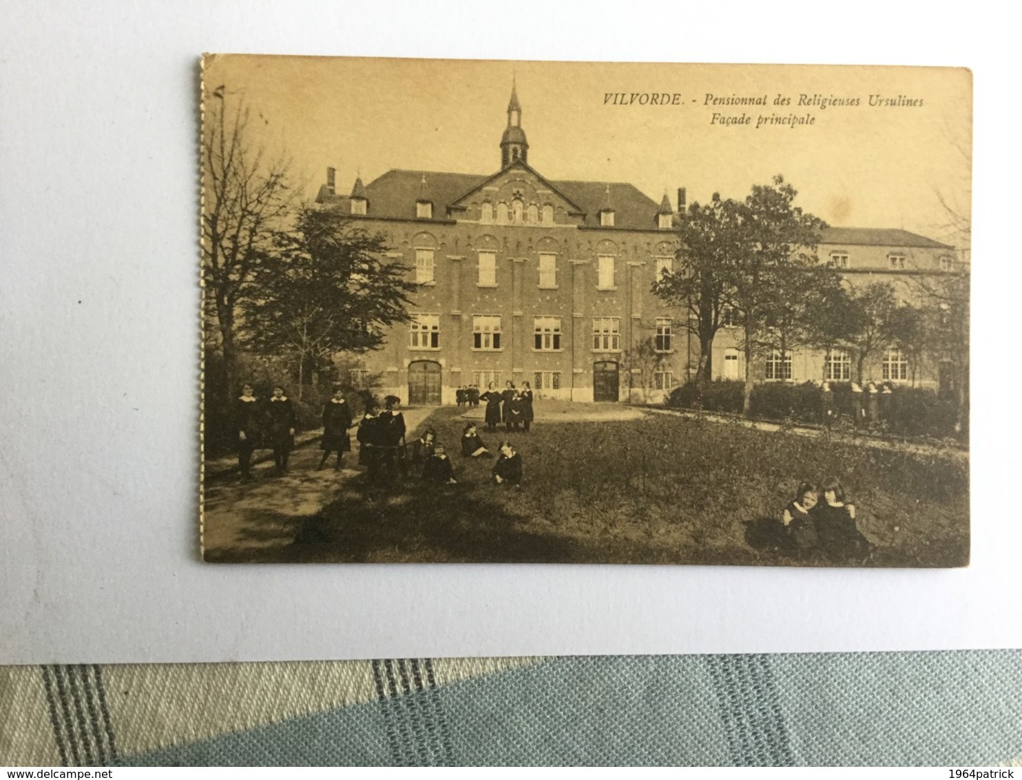 VILVOORDE VILVORDE  PENSIONNAT DES RELIGIEUSES URSULINES  FACADE PRINCIPALE - Vilvoorde