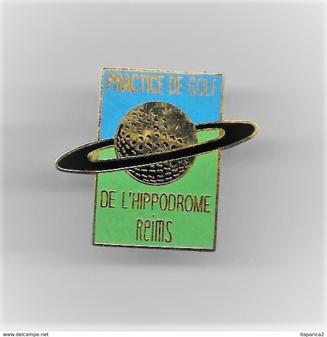 PINS GOLF  PRACTICE DE L'HIPPODROME REIMS / Base Dorée / 33NAT - Golf
