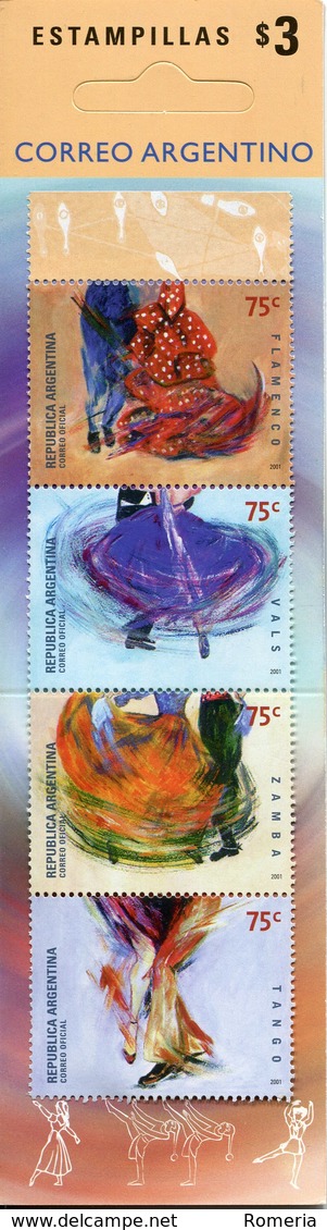 Argentine - 2001 - Yt C 2278 - Danses Typiques Argentines - ** - Nuevos