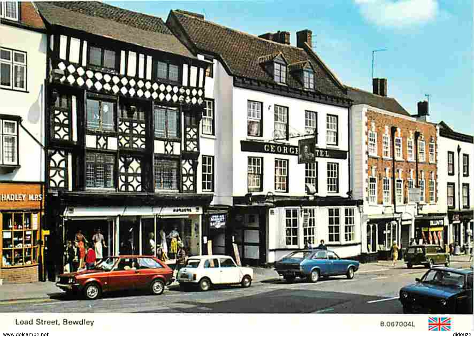 Automobiles - Voitures De Tourisme - Royaume-Uni - Bewdley - Load Street - Voir Scans Recto-Verso - Voitures De Tourisme