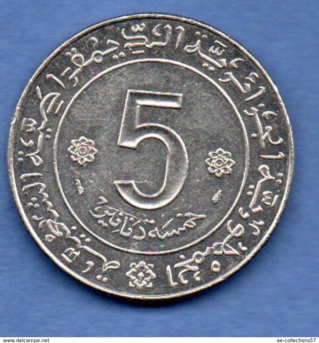 Algérie - 5 Dinars 1974 - Km # 108 - état SUP - Algeria