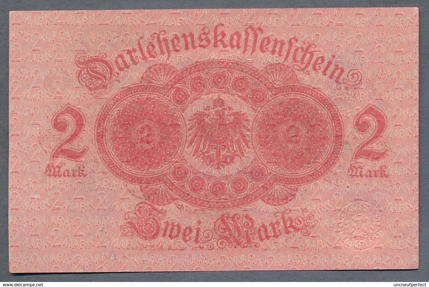 Pick 55 Ro 52d DEU-188   2 Mark 1914 UNC ! - Other & Unclassified