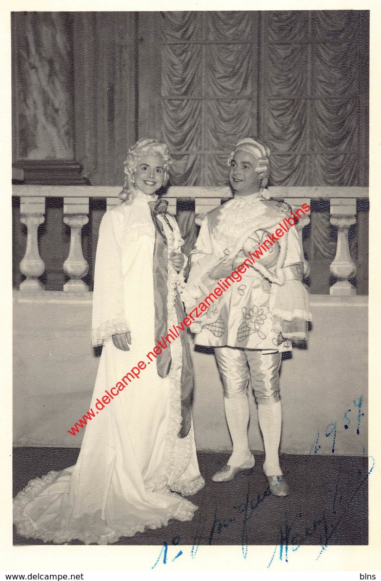 Christianne Gruselle & Stany Bert - Koninklijke Opera Gent - Opera Mignon 1957 - Foto 11x16,5cm Gehandtekend/signed - Photos