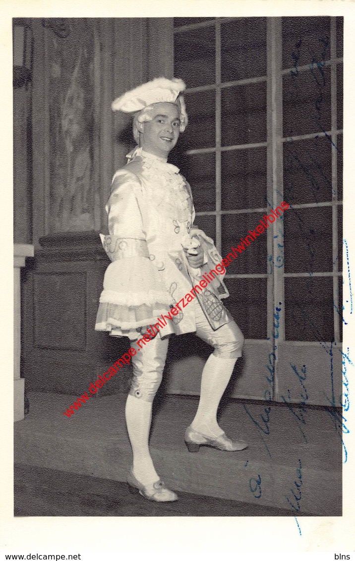Stany Bert - Koninklijke Opera Gent - Opera Mignon 1957 - Foto 11x17cm Gehandtekend/signed - Photographs