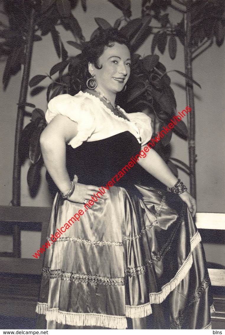 Renee Varly - Koninklijke Opera Gent - Opera La Forde Du Destin 1957 - Foto 10x14,5cm - Photos